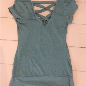 Self Esteem strappy back t-shirt